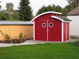 Schwedenrot Stilvoll Die Schonsten Schwedenhaus Gartenhauser Gartenhaus Pultdach Gartenhaus Haus