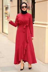 Nayla Collection Bordo Tesettur Capraz Elbise 4041br Tesetturisland Com Kiyafet Elbise Elbise Modelleri