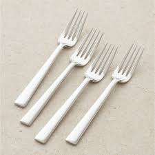 Home furniture, gifts & more! Set Of 4 Mix Dinner Forks Reviews Crate And Barrel