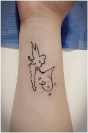 Tinkerbell tattoos are one of the most popular designs available today. 30 Outline Tinkerbell Tattoos