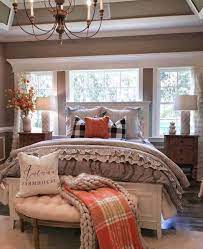 24 Absolutely Dreamy Bedroom Decorating Ideas For Autumn Interiordesignbedroommodern Interiordesig Fall Bedroom Farmhouse Bedroom Decor Rustic Master Bedroom