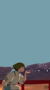 Japonaise Anime Sahnesi Retro Posterler Studio Ghibli