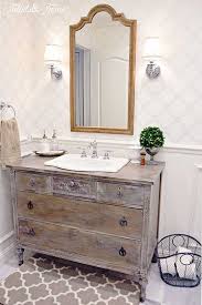 One room, four looks these pictures of this page are about:vintage bathroom wall cabinet 29 Vintage And Shabby Chic Vanities For Your Bathroom Digsdigs