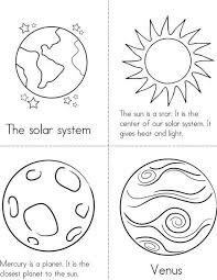 Our Solar System Book From Twistynoodle Com Solar System Worksheets Solar System Crafts Solar System For Kids