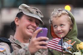 Slideshow: Forest Park welcomes U.S. Army reservists from Afghanistan