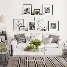 14 Surprisingly Chic Ikea Living Rooms Ikea Living Room Couch Decor Modern White Living Room