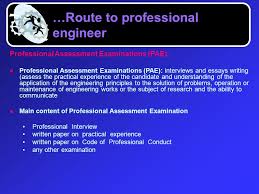 If you continue browsing the site, you agree to the use of cookies on this website. Route To Professional Engineers Ppt Video Online Download
