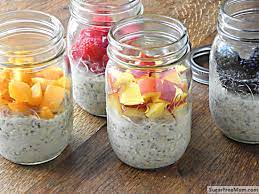 More images for healthy overnight oats low carb low sugar » No Bake Dairy Free Sugar Free Overnight Oats