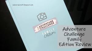 This is the couples edition of the adventure challenge book! Adventure Challenge Family Edition Review