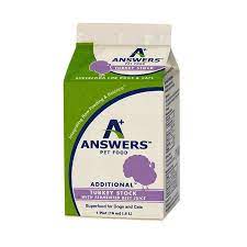 Answers™ pet food's fermented raw cow milk keifer or raw goat milk products are the perfect additions to your pet's meals! 33 Answers Pet Food Ideas Food Animals Raw Food Recipes Food