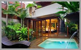 Tropical Modern Home Design This Is A Town House On The Sunshine Coast Australia Beautiful Homes Beach Accommodation Modern House Design