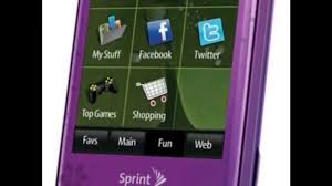 Samsung Trender SPH M380 Sprint - YouTube