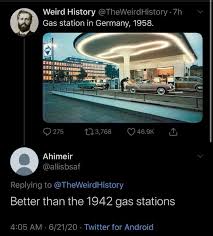 634 x 808 jpeg 76 кб. Gas Station In Germany 1958 Better Than The 1942 Gas Stations 4 05 Am 6 21 20 Twitter For Android