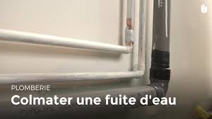 Colmater Une Fuite D Eau Bricolage Youtube