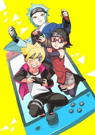 Team 7 Mitsuki Naruto Anime Naruto Uzumaki Boruto