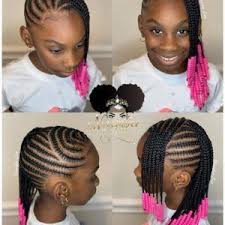 Braids are the most trendy and lovely hairstyle that simply everybody loves. New Braids Africaines Enfants Meisjes Haar Meisjes Kapsels Kindervlechten