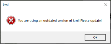 The dev usually releases the update within an hour for krnl. I Can T Update My Krnl Robloxhackers