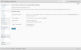 Wordpress multisite works only on ports 80 and 443. Tools Network Screen Wordpress Org