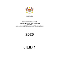 Pegawai akan dibayar gaji baru apabila kembali. Https Govdocs Sinarproject Org Documents Ministry Of Finance Budget 2020 Budget Documents Senarai Perjawatan 2020 Jilid 1 Pdf
