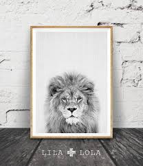 Black And White Animal Prints For Nursery Lion Print Nursery Animal Wall Art Kids Printable Art Black And White Decor Safari African Anim Animal Wall Art Nursery Nursery Animal Prints Lion Wall Art