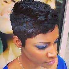 20 Short Pixie Haircuts For Black Women Best Short Haircuts Short Sassy Hair Short Hair Styles Hair Styles