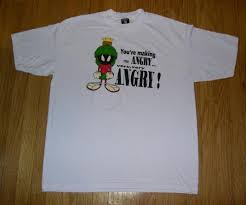 Sold and shipped by fifth sun. Vintage 90s Marvin Martian Angry T Shirt Looney Tunes Sz Xl Defunkd
