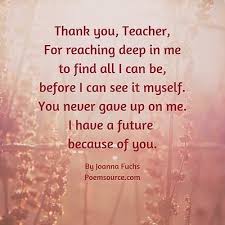We did not find results for: Teacher Poems Of Appreciation