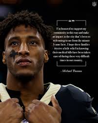 New Orleans Saints WR Michael Thomas donates to nonprofit to help relieve  $2.3M in medical debt for economically-challenged New Orleans families.  #InspireChange