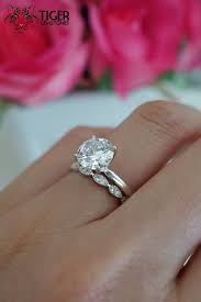 Sale 2 Carat Art Deco Round Solitaire Wedding Set Man Made Diamond Simulants Engageme Solitaire Wedding Set Wedding Rings Solitaire Solitaire Engagement Ring