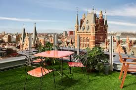 It's the perfect roof garden and you'll not find one like it. The New Standard Rooftop Bar Will Have Amazing Views Over St Pancras Latest News Hot Dinners