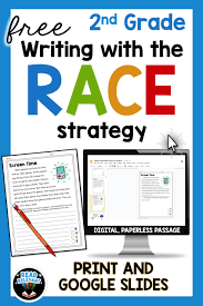 Free Race Writing Strategy Passage For Distance Learning Race Writing Races Writing Strategy Writing Strategies