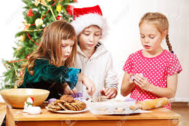 Download this free photo about christmas cookies, and discover more than 7 million professional stock photos on freepik. Three Kids Making Christmas Cookies Stock Photo Picture And Royalty Free Image Image 10980986