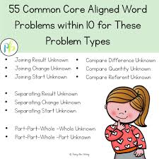 Download all our first grade word problems resources for teachers, parents, and kids. First Grade Word Problem Number Talks For Addition And Subtraction Within 10 Primary Bliss Teaching