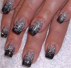 Acrylic Black And Gray Nails Nails Black And Silver Holiday View Full Size Of Acrylic Black And Silver Nail Designs Glittery Nails Glitter Nail Art Nail Designs