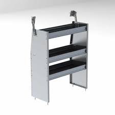 Shelving units for added storage. 36 W Low Roof Shelving Units Cargo Van Equipment