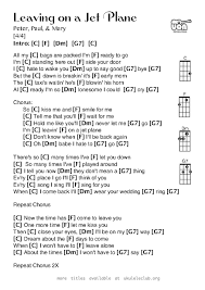 Leaving On A Jet Plane John Denver Peter Paul And Mary Ukulele Club Amsterdam Ukulele Chords Songs Ukulele Songs Beginner Ukelele Chords Ukulele Songs