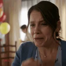 Shocked Rose Cotter GIF