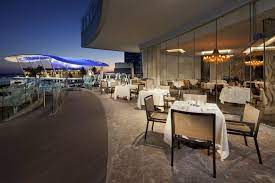 Restaurants In Abu Dhabi Jumeirah At Etihad Towers Restaurants Restaurant Interior Al Fresco Dining Restaurant