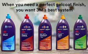 Amazon Com 3m Perfect It Gelcoat Medium Cutting Compound Wax 36107 1 Gallon One Step Process P1500 And Finer Scratches Fiberglass Oxidation Remover For Boats And Rvs Automotive