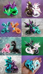 Couples Sale Sept 12th Polymer Clay Dragon Polymer Clay Animals Clay Dragon