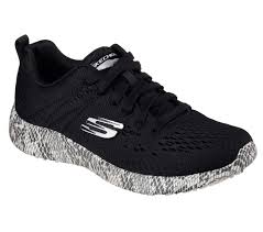 Strike Quickly In Style And Comfort With The Skechers Burst Be Brave Shoe Skech Knit Mesh Fabric Upper In A Skechers Comfortable Sneakers Athletic Fashion