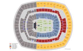 Venue Map Metlife Stadium Justin Bieber Tickets Coldplay Tickets
