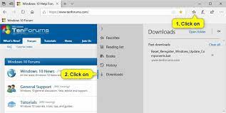 Download microsoft edge for windows 7, 8, 10 latest version. View Microsoft Edge Downloads In Windows 10 Tutorials