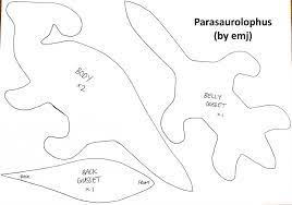 Parasaurolophus Plush Pattern By Https Www Deviantart Com Lets Pop Bubblewrap On Deviantart Plush Pattern Felt Toys Patterns Sewing Stuffed Animals