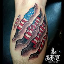 500 x 667 jpeg 152kb. Skin Rip American Flag Tattoo By Selene Ravenheart By Seleneravenheart On Deviantart