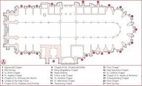 29 Internal Layout Plan St Vitus Cathedral Prague Castle Prague Cathedral Architectural Floor Plans Gothic Church