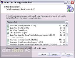 A free software bundle for high quality audio and video playback. K Lite Codec Pack 11 Mega Free Download