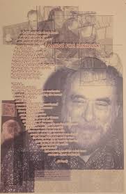 Lament For Bukowski Broadside Featuring Al Purdy Poem by Charles Bukowski:  Near Fine No Binding (1997) 1st Edition