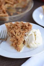 Easy Apple Crumble Pie Recipe Mel S Kitchen Cafe Recipe Easy Apple Crumble Apple Crumble Pie Apple Crumble Pie Recipe