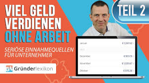 Es ist problemlos durchführbar und bietet eine interessante möglichkeit zum langfristigen geld verdienen. Wie Sie Ohne Arbeit Viel Geld Verdienen Konnen